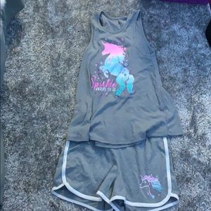 Unicorn clothes set